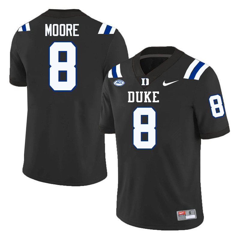 Jordan Moore Duke Jersey,Duke Blue Devils #8 Jordan Moore Jersey Youth College-Black